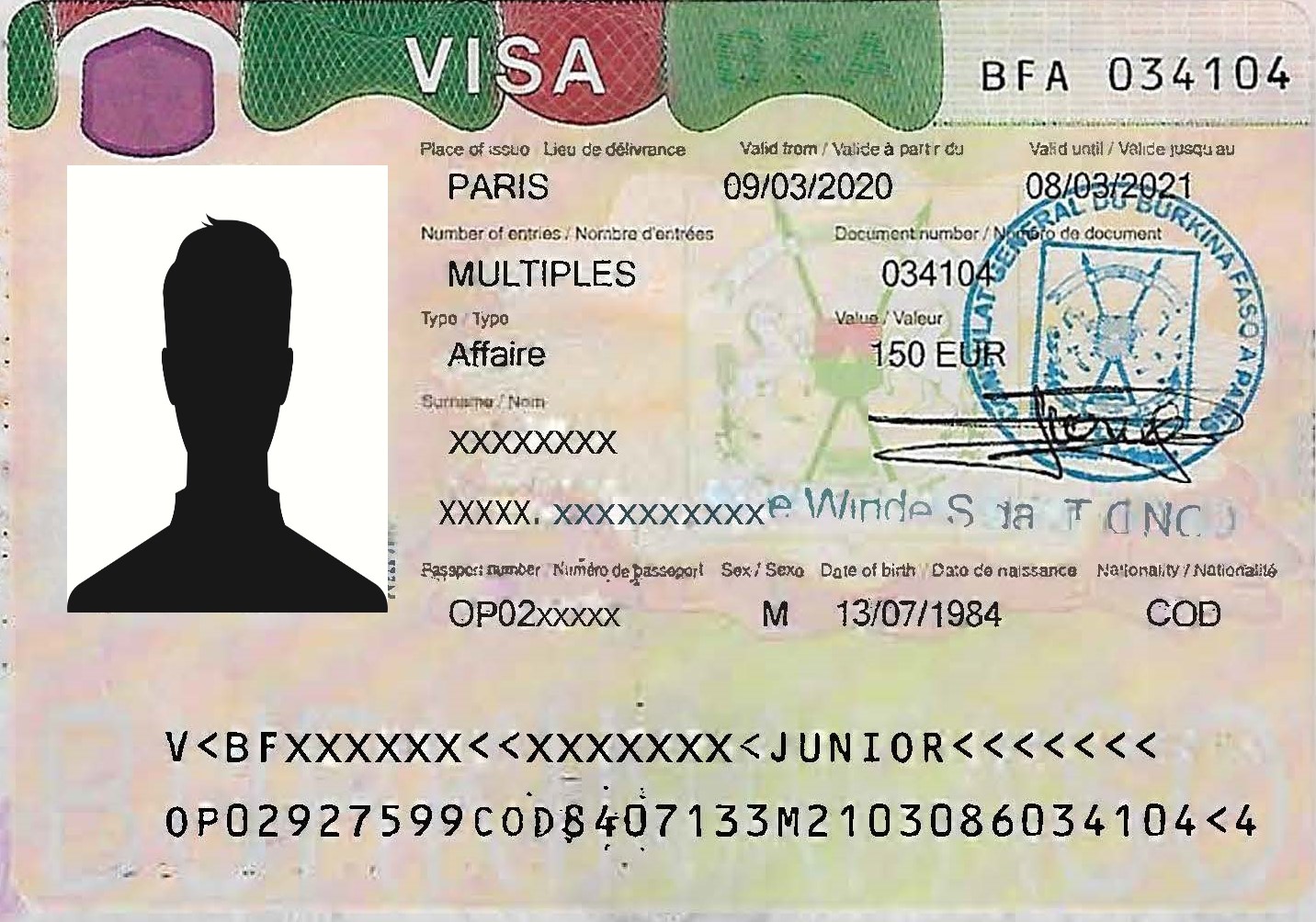 Visa Burkina Faso Planète Visas